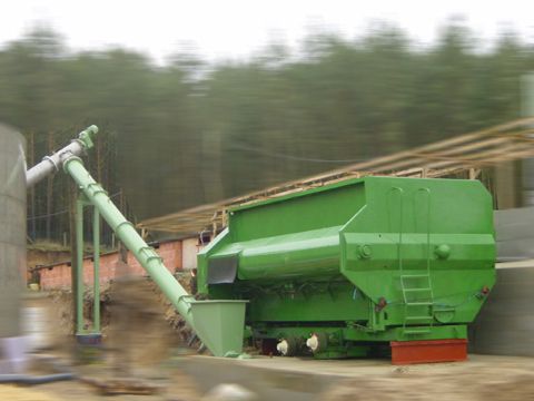 Zuführschnecke für Biogasanlage